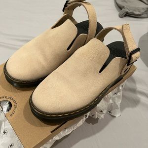 CARLSON SUEDE CASUAL SLINGBACK MULES